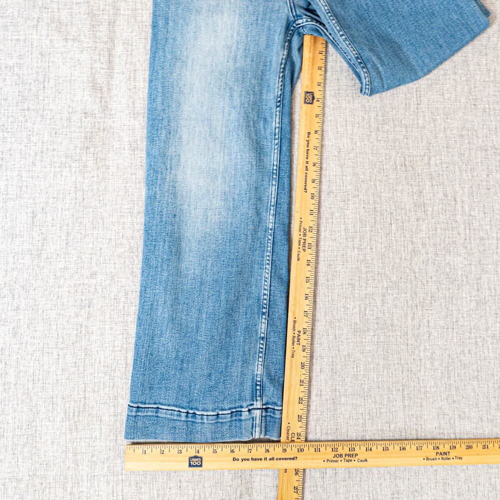 Maeve for Anthropologie The Colette High-Rise Wide Leg Cropped Jeans 27 - Picture 10 of 10